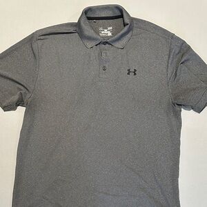 Under Armour Men's Charcoal Polo Shirt